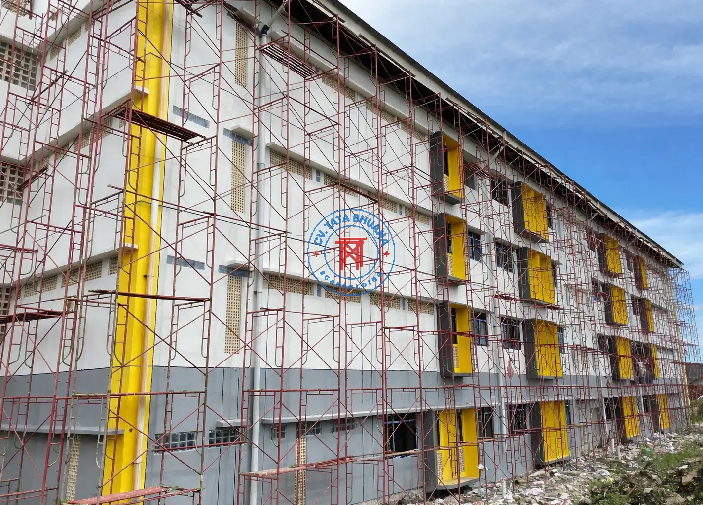 Scaffolding Frame Ideal untuk Proyek Gedung Bertingkat